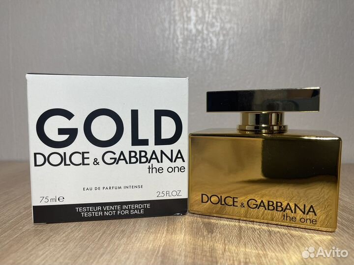 Dolce & Gabbana The One gold Intense Ориг/Тестер
