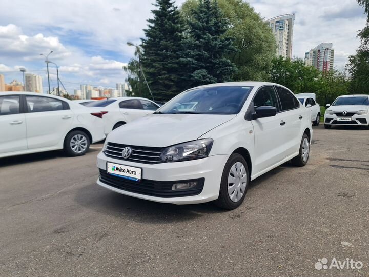 Volkswagen Polo 1.6 AT, 2020, 209 688 км