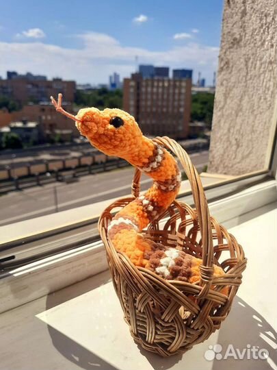 Мастер-класс по вязанию змейки