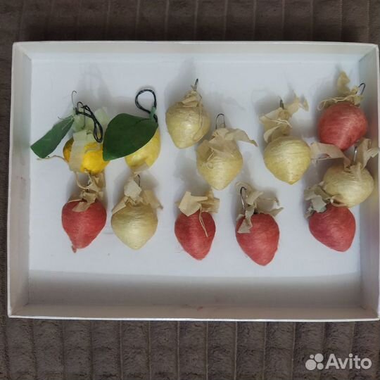 Елочные украшения СССР