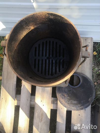 Печь буржуйка чугунная