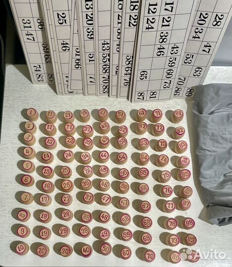 Настольная игра русское лото СССР