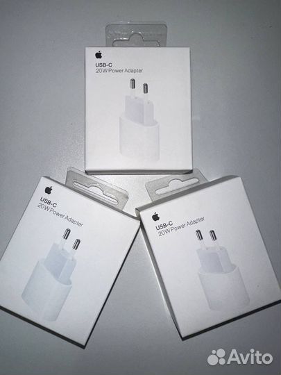 Блок быстрой зарядки iPhone