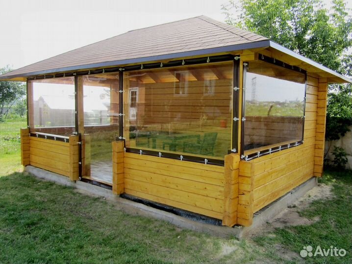 Мягкие окна, морозостойкая плёнка