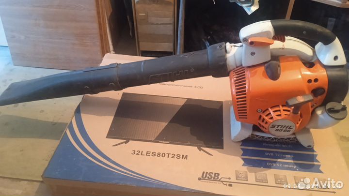 Бензиновая воздуходувка stihl
