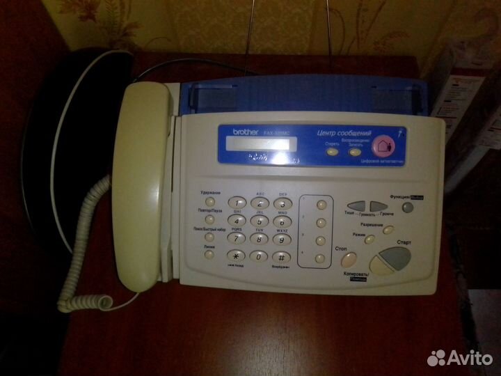 Телефон факс brother FAX-335MC