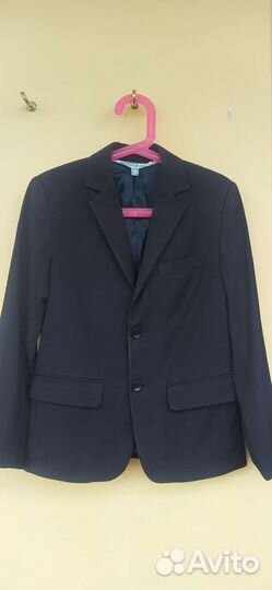 Пиджак школьный для мальчика 128