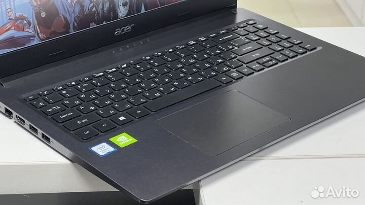 Мощный ноутбук Acer для игр/Core i7/GeForce MX230