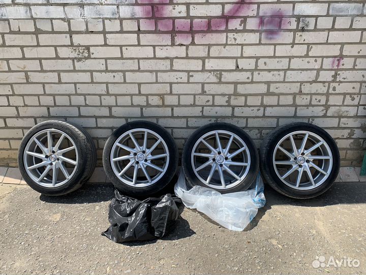 Колеса в сборе r17 летние