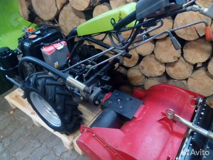 Grillo 131D мотоблок + стоунбуръер