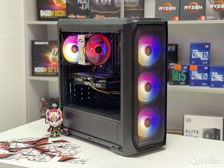 Современный Игровой пк RTX 3060/ r5 3600