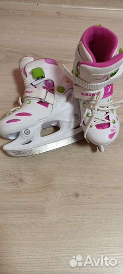 Коньки детские раздвижные