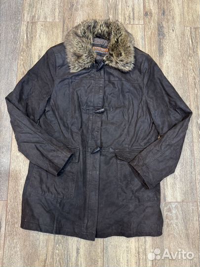 Женская кожаная куртка, дорогой европейский бренд