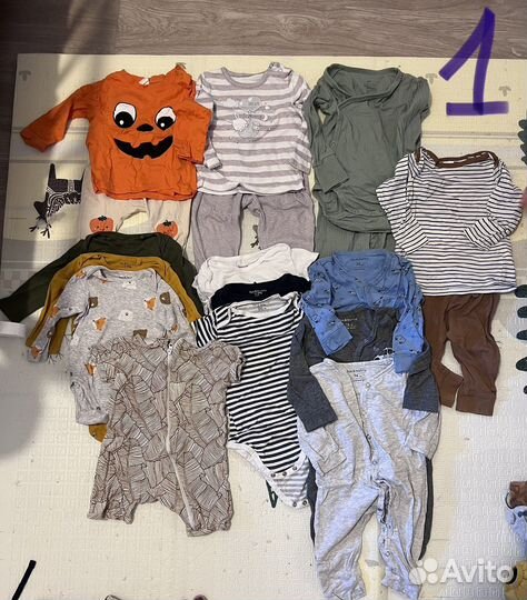 Детские вещи пакетом 74-86