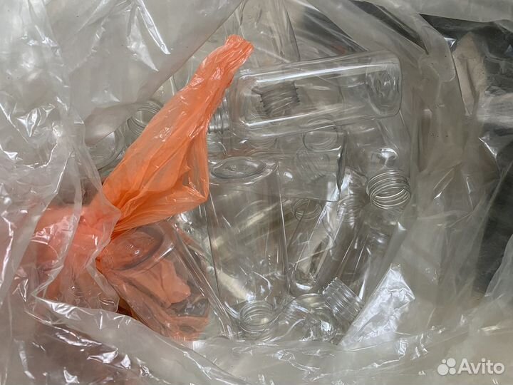 Пустые баклажки для сока