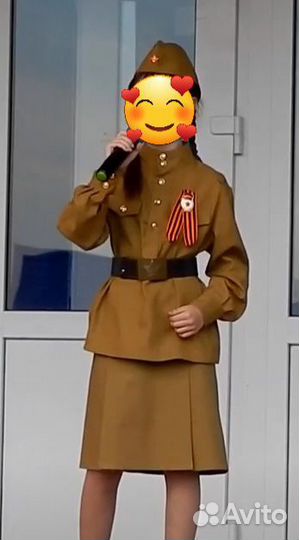 Детский военный костюм