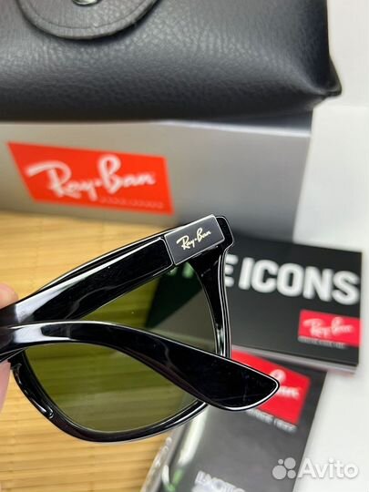 Очки RayBan LUX 4195 Wayfarer (Полный комплект)