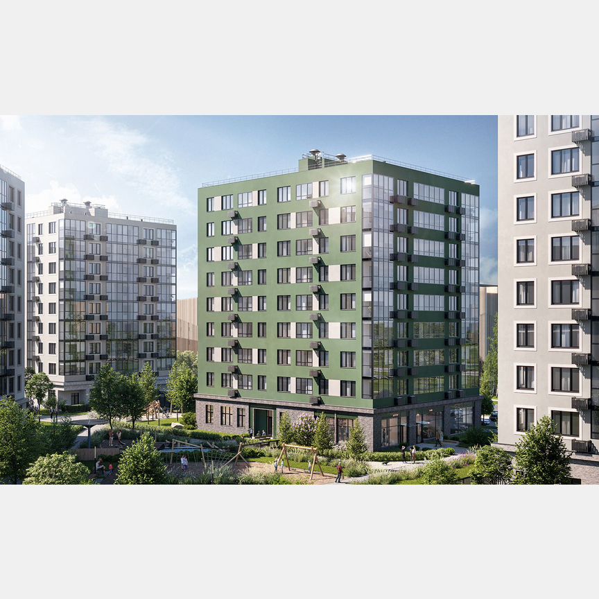 2-к. квартира, 48,1 м², 5/9 эт.