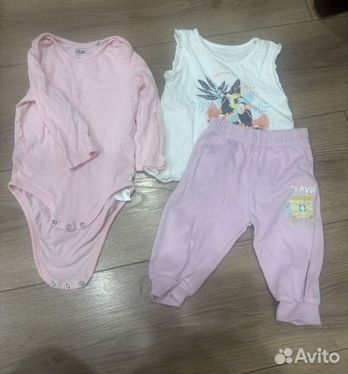 Детские вещи пакетом 74 80