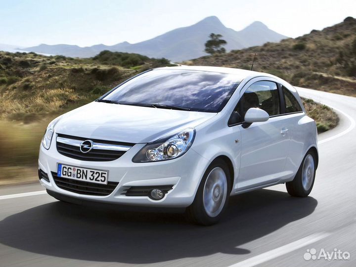 Стойка передняя opel corsa D