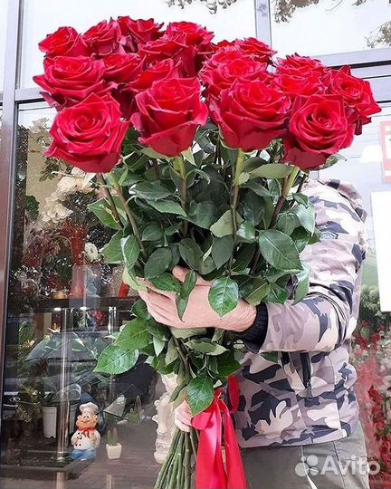 Высокие розы