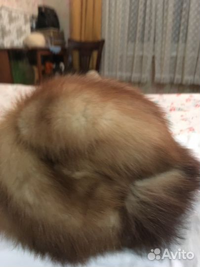 Шапка из куницы