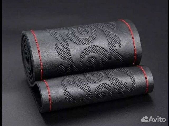 Оплетка на руль из натуральной кожи