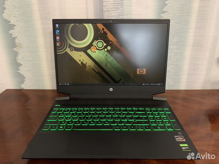 Игровой HP Gaming Ryzen5/GTX1650/8gb/256gb