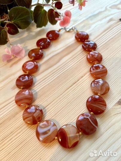 Бусы колье ожерелье