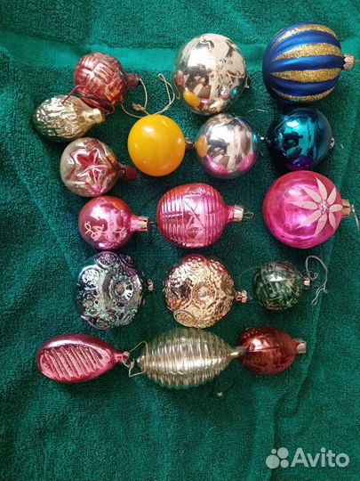 Елочные игрушки СССР