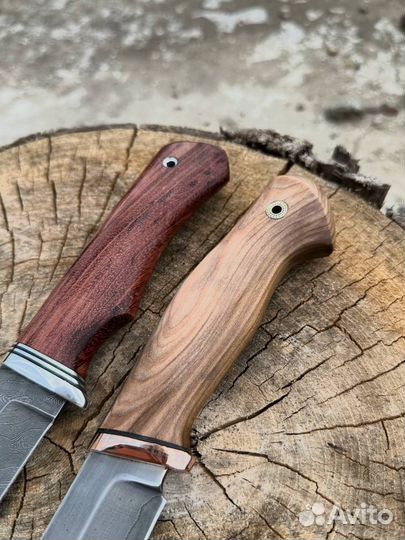 Охотничий нож из разных сталей