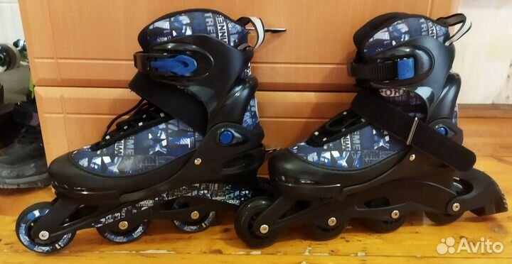 Роликовые коньки детские раздвижные