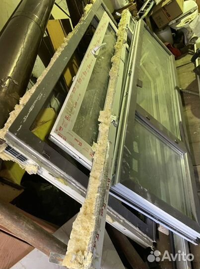 Стеклопакет б/у балконный блок