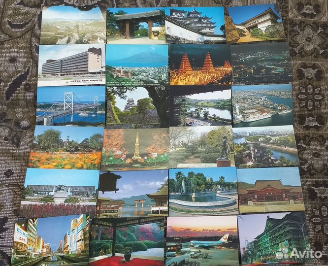 Открытки Азия Юж и Сев. Америка Африка Австралия