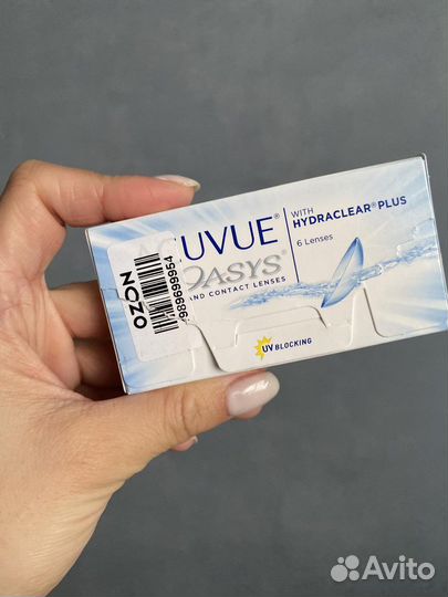 Линзы +3 Acuvue Oasys 6 шт