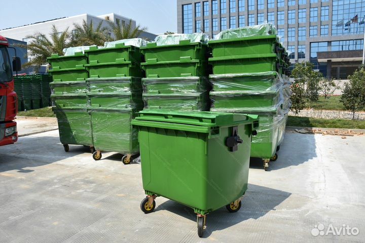 Евроконтейнер пластиковый 1100л П-1371