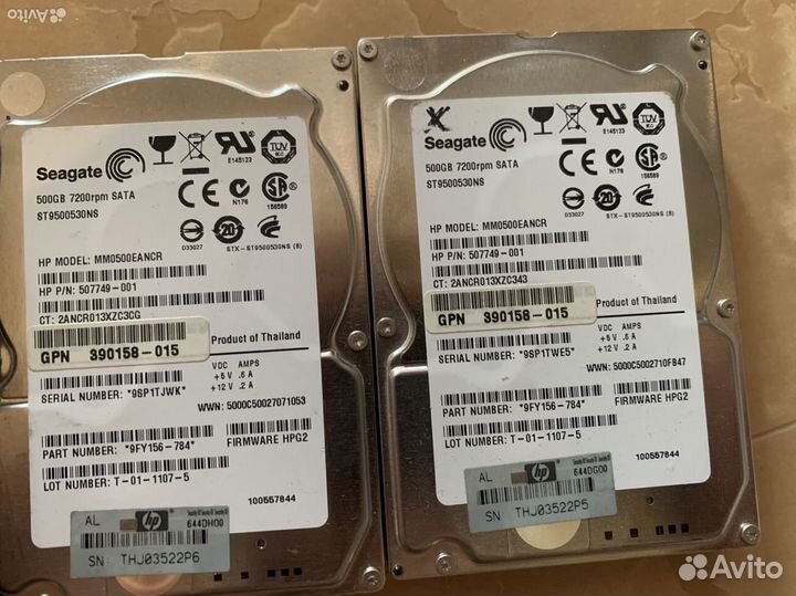 Жесткий диск серверные 3Tb и 250/500Gb