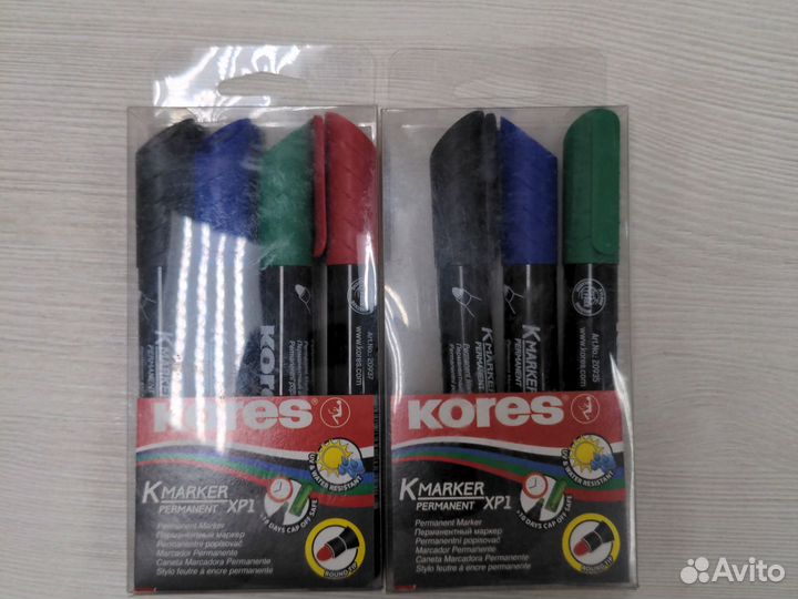 Маркер перманентный Kores, новый