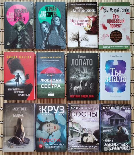 Детективы, триллеры