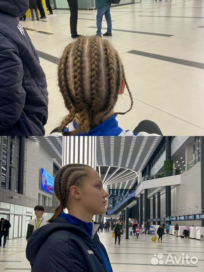 Афрокосы, афрокудри, брейды