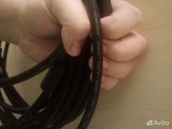 Кабель DVI - hdmi 10 метров