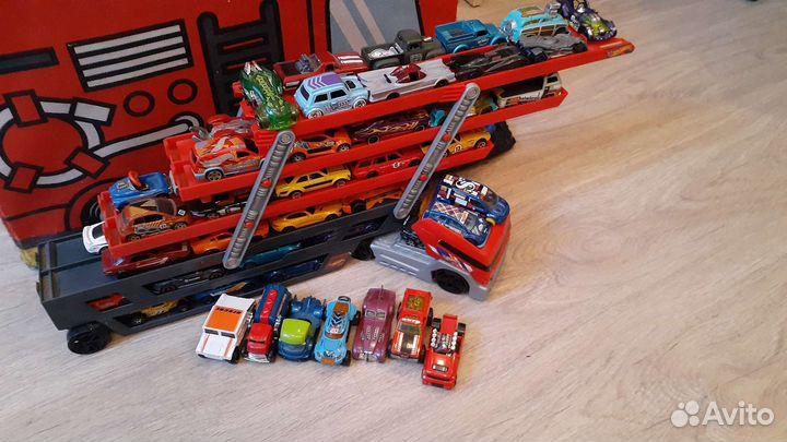 Камаз Hot wheels + машинки