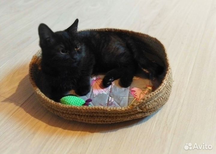 Лежанка для кошек (собачек) Джут (заказ)