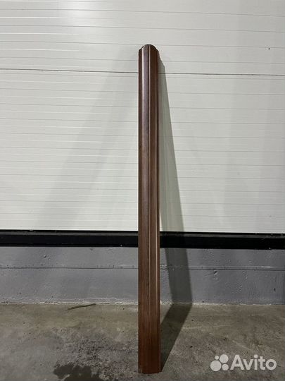 Штакетник полукруглый Ral Античный дуб 156x2000 (0