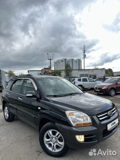 Kia Sportage 2.0 AT, 2005, 121 622 км
