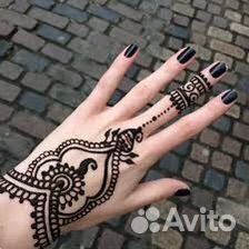 Краска для тату хна