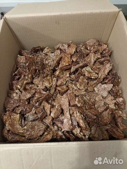 Лёгкое, рубец говяжий сухой лакомствадля собак