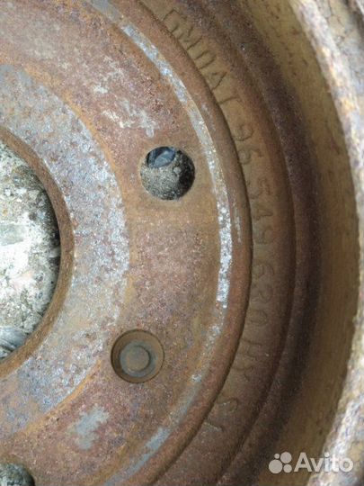 Диск тормозной задний Chevrolet Lacetti J200 F14D3