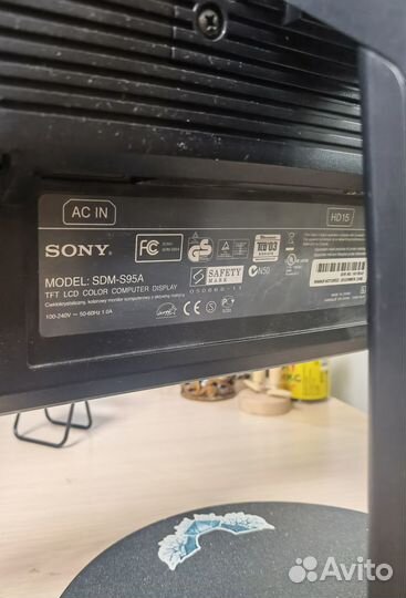 Монитор 19 дюймов sony sdm-s95a