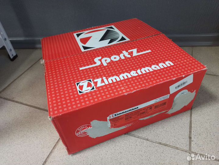 Тормозные диски zimmermann bmw